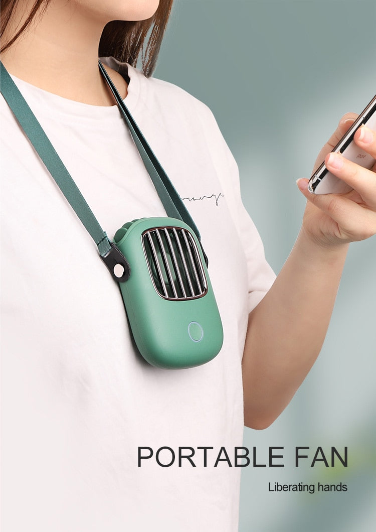 Neck Fan Portable Mini USB Fan - Gulf Trend