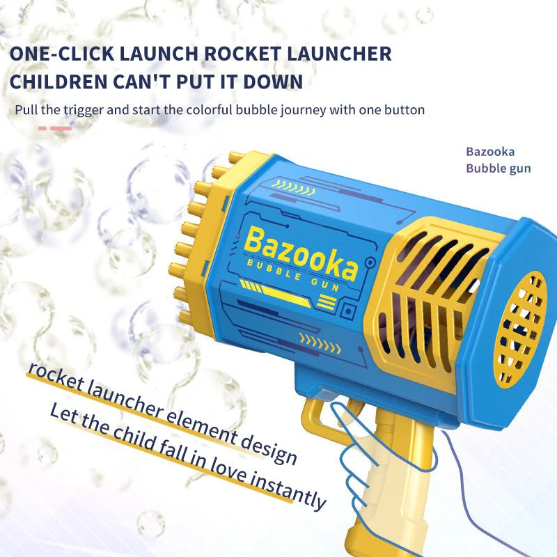 Rocket Boom Bubble Gun - Gulf Trend
