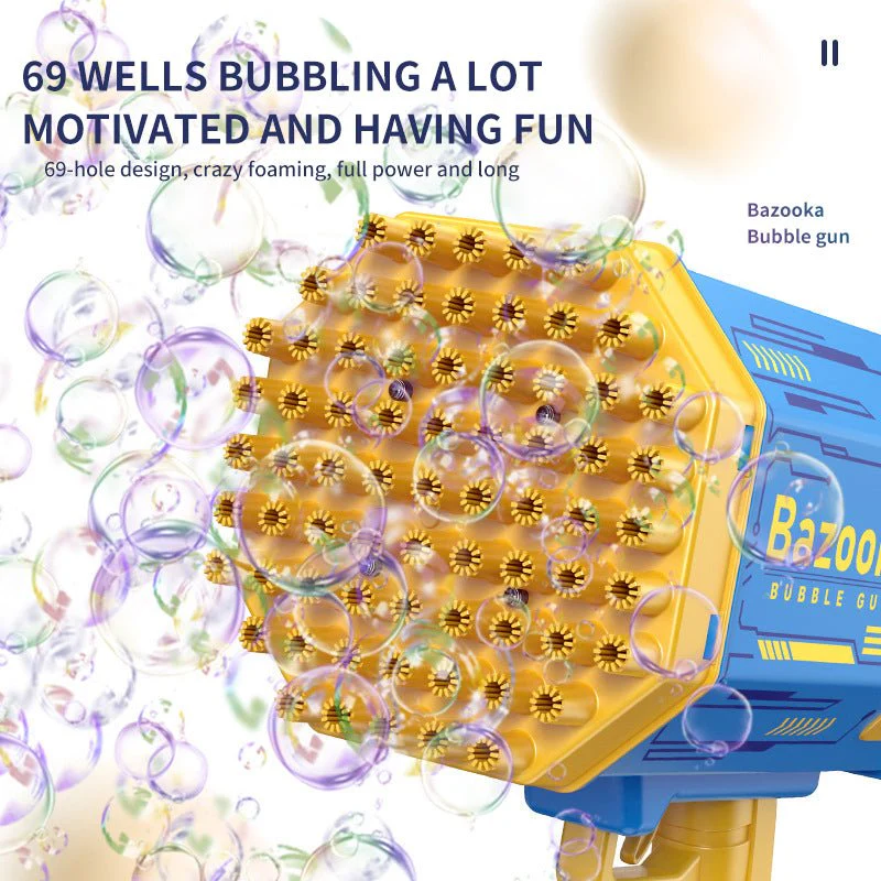 Rocket Boom Bubble Gun - Gulf Trend
