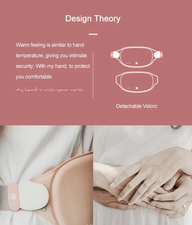 Rechargeable Relaxation Menstrual Pain Patch Relieving Massage Belt - Gulf Trend