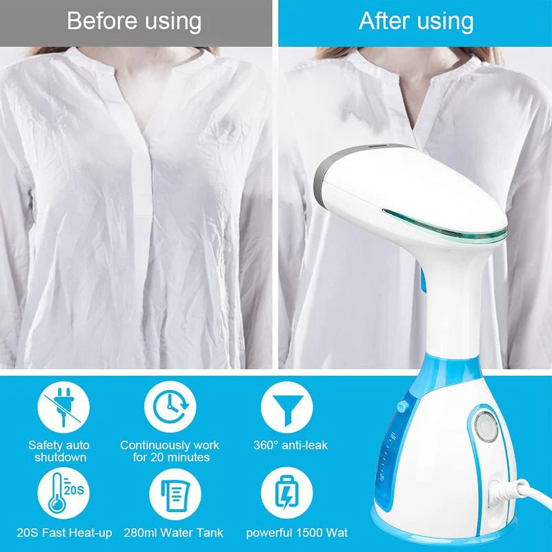 Portable Garment Steamer - Gulf Trend