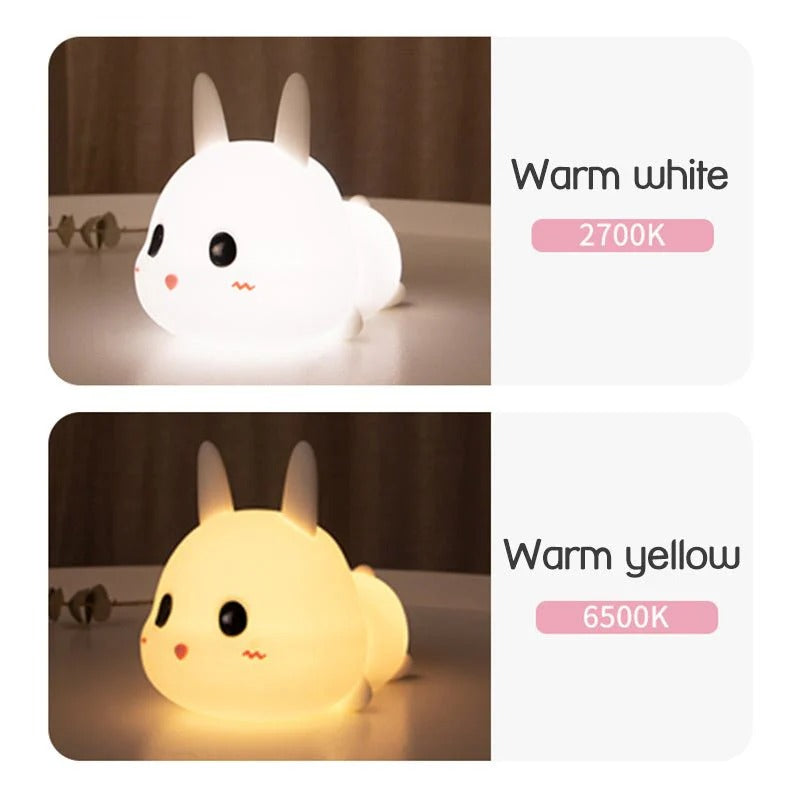 Silly Rabbit Silicone Night Light - Gulf Trend
