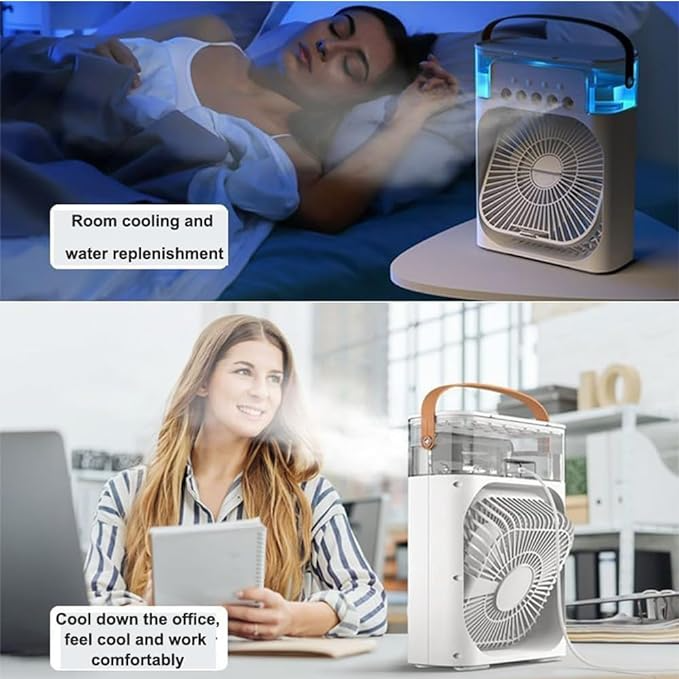 Cooling Fan With Ice - Gulf Trend