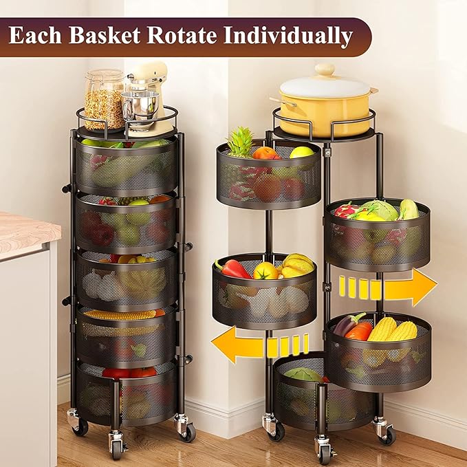 Fruit and Vegetable Basket Bowls - Gulf Trend