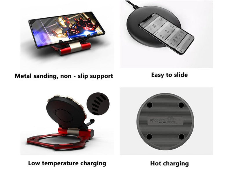 Iron Man Metal QI Wireless Charger - Gulf Trend