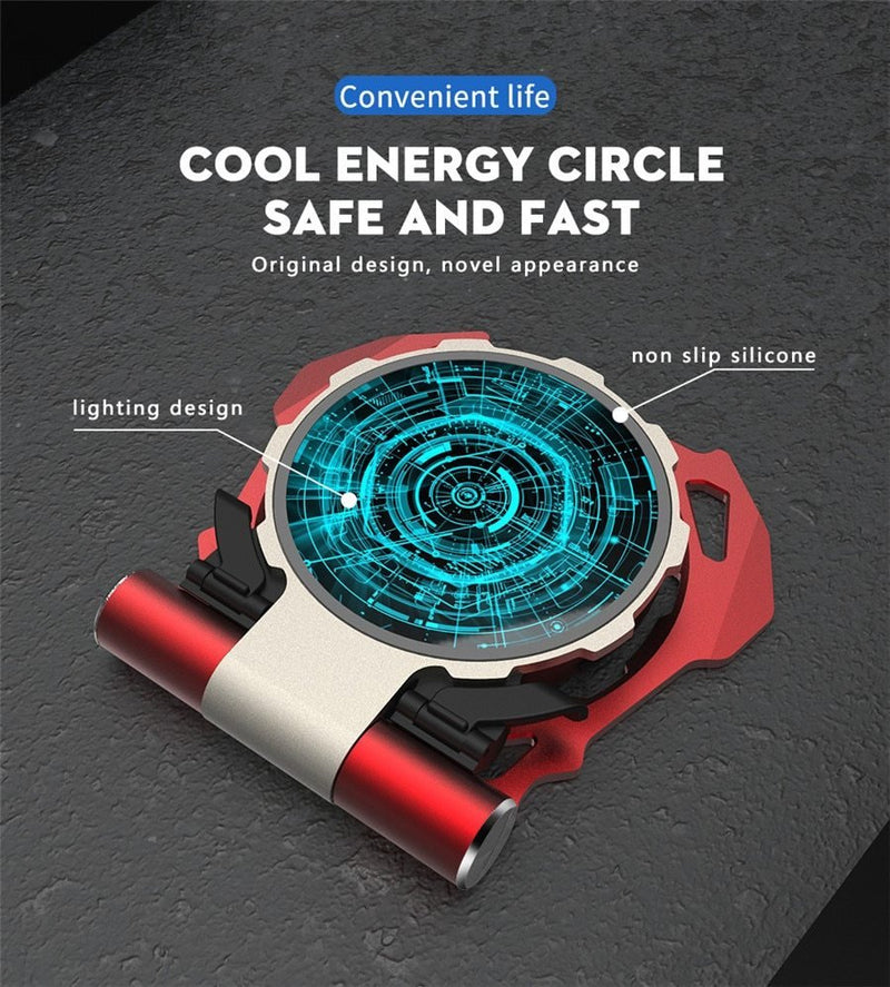 Iron Man Metal QI Wireless Charger - Gulf Trend