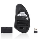 Left Hand Vertical Mouse Wireless Mouse - Gulf Trend