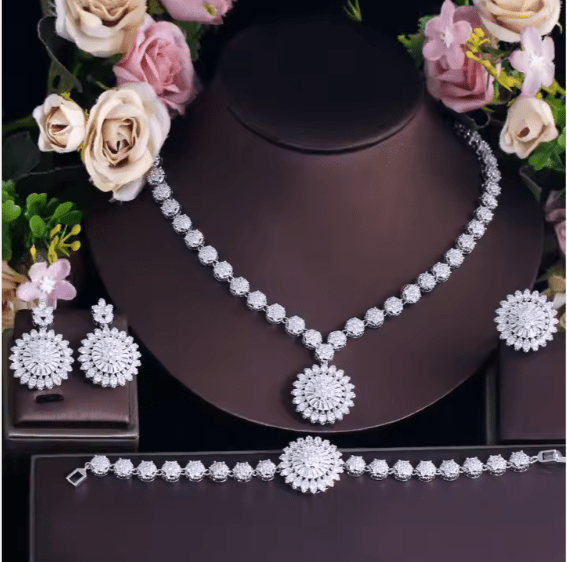 Zircon Jewelry Set - Gulf Trend
