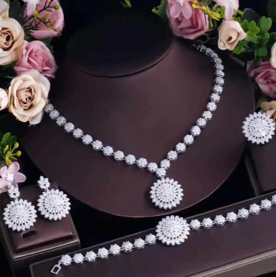 Zircon Jewelry Set - Gulf Trend